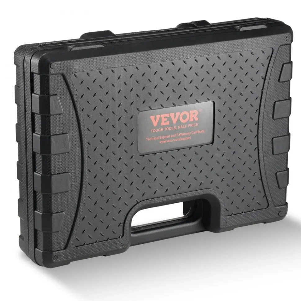 VEVOR Hole Saw Kit, 18 PCS Saw Blades, 6 Drill Bits, 1 Hex Wrench, General Purpose Size from 3/4" to 4-1/2", Bi Metal M42 Hole Saw Set with Carrying Case, Ideal for Wood Board, Plastic and Iron Plate