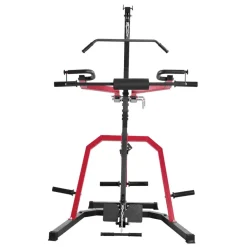 VEVOR Home Gym Equipment, Leverage Gym with 2:1 Ratio LAT Low Row System, Strength Training Machine for Squats Deadlifts Bench Press Bicep Curls, Home Gym Machine, Adjustable Full Body Workout Station