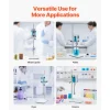 VEVOR Homogenizer, 900 W Laboratory High Speed Dispersing Homogenizer, 2000-28000RPM High Shear Lab Mixer Emulsification Machine, Digital Display Blender, Stainless Steel, for Cosmetics/Food Industry
