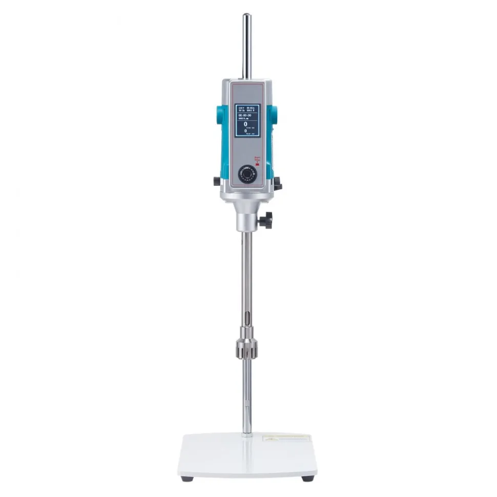 VEVOR Homogenizer, 900 W Laboratory High Speed Dispersing Homogenizer, 2000-28000RPM High Shear Lab Mixer Emulsification Machine, Digital Display Blender, Stainless Steel, for Cosmetics/Food Industry