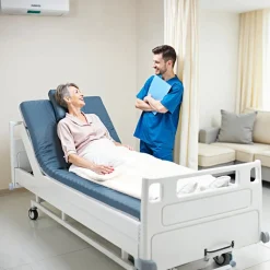 VEVOR Hospital Bed Mattress, 300 lbs Load, Long Term Care Pressure Redistribution Medical-Grade Dual Layer Foam Mattress, Waterproof for Bedsore Treatment Nursing Homes and Home Care, 34 x 76 x 3.5 in