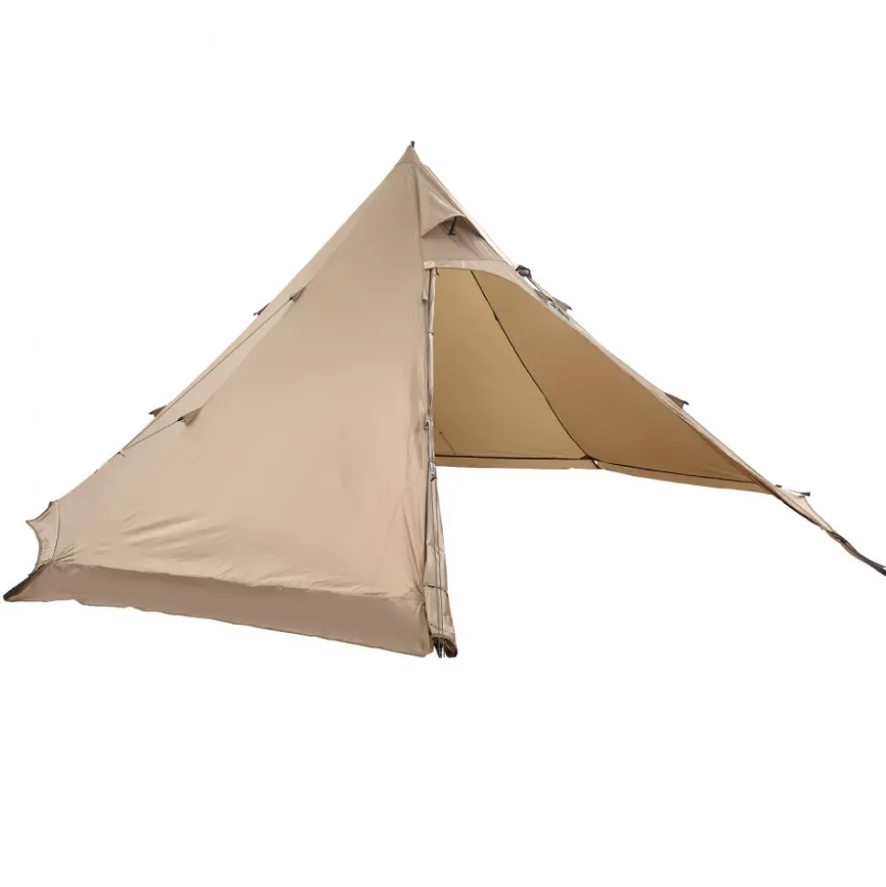 VEVOR Hot Tent for 4 Persons, Portable Winter Tipi Tent with Stove Jack, Waterproof Camping Tents, Lightweight 4 Season Shelter Tents for Hiking Fishing Backpacking, M Size