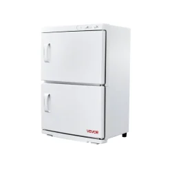 VEVOR Hot Towel Warmer, 5 gal Large Towel Warmer Cabinet with See Through Window, Clip & Stainless Steel Racks, Holds up 36 Towels, All-Round Heating Cabinet for Spa, Barber, Manicures, Massage, Salon