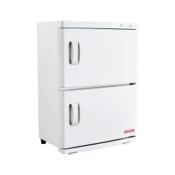 VEVOR Hot Towel Warmer, 5 gal Large Towel Warmer Cabinet with See Through Window, Clip & Stainless Steel Racks, Holds up 36 Towels, All-Round Heating Cabinet for Spa, Barber, Manicures, Massage, Salon
