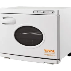 VEVOR Hot Towel Warmer,23L Large Capacity Spa Hot Towel Warmers with See Through Window, 2 Stainless Steel Racks, Holds up 50-60 Towels, 2-in-1 All-round Heating for Facials, SPA, Massage, Salon