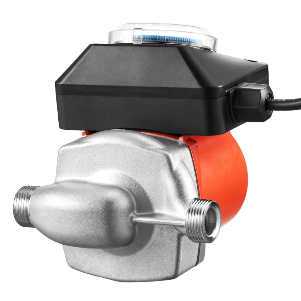 VEVOR Hot Water Recirculating Pump, with Timer, 10 GPM Instant Recirculation Pump Kit, Circulation Circulator System, 0.13 HP AC 110-120V, NPT 3/4 in to NPT 1/2 in Connector, for Solar Water Heater