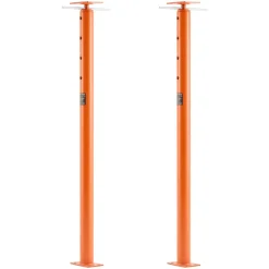 VEVOR House Floor Jacks, 2 Pack 53-93 Inch Height Range, 18000 lbs Max Load Capacity, Adjustable Support Beam Basement Jack Post Pole for Leveling, Lift Steel Telescoping Post for Temporary Support
