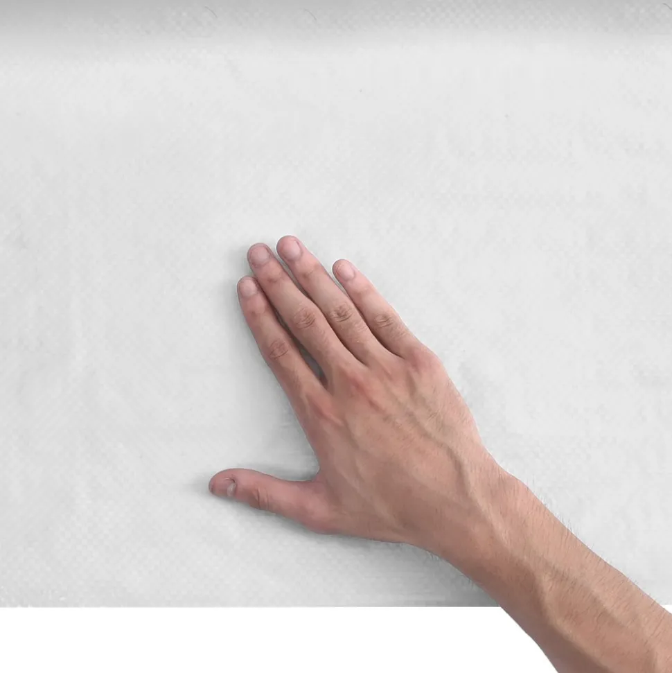 VEVOR House Wrap, 4.5 x 150 ft, 0.13 mm Thick Vapor Barrier, Heavy Duty Plastic Sheeting for Tear-resistant, Drop Cloth Vapor Barrier Covering for Residential & Commercial Construction, White