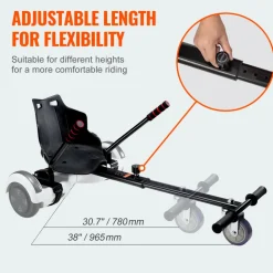 VEVOR Hoverboard Seat Attachment(Not included hoverboards), Compatible with All 6.5
