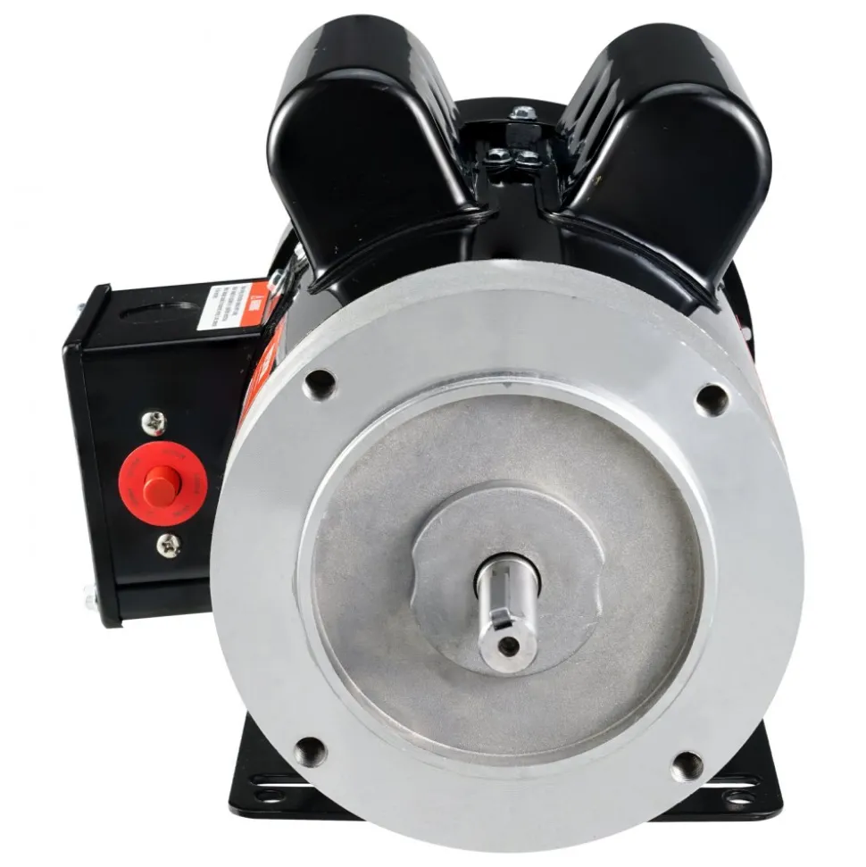 VEVOR 2HP Electric Motor 1725 rpm, AC 115V/230V, 56C Frame, Air Compressor Motor Single Phase, 5/8" Keyed Shaft, CW/CCW Rotation for Agricultural Machinery and General Equipment