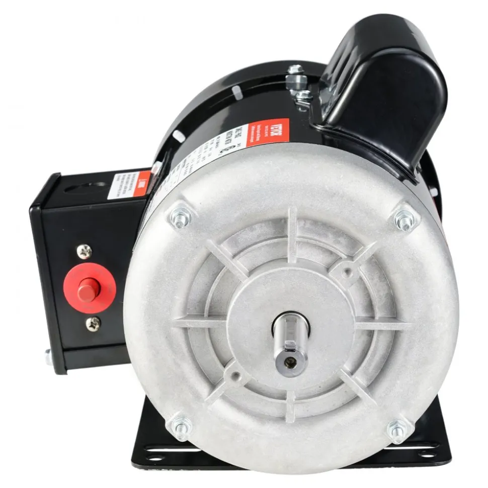 VEVOR 0.75HP Electric Motor 1725 rpm, AC 115V/230V, 56 Frame, Air Compressor Motor Single Phase, 5/8" Keyed Shaft, CW/CCW Rotation for Agricultural Machinery and General Equipment