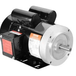 VEVOR 1.5HP Electric Motor 3450 rpm, AC 115V/230V, 56C Frame, Air Compressor Motor Single Phase, 5/8