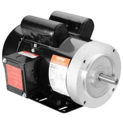 VEVOR 1.5HP Electric Motor 3450 rpm, AC 115V/230V, 56C Frame, Air Compressor Motor Single Phase, 5/8