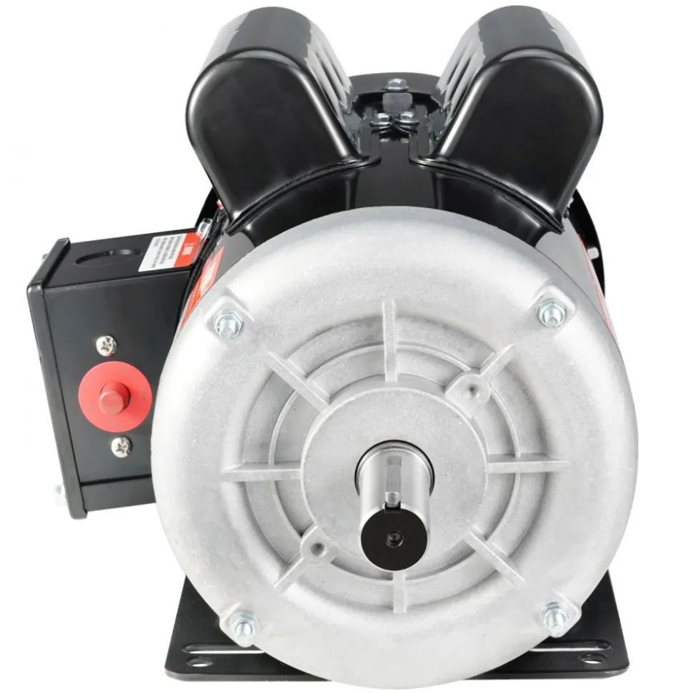 VEVOR 0.75HP Electric Motor 1725 rpm, AC 115V/230V, 56C Frame, Air Compressor Motor Single Phase, 5/8" Keyed Shaft, CW/CCW Rotation for Agricultural Machinery and General Equipment