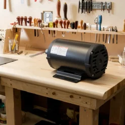 VEVOR 10 HP Electric Motor, 1770RPM Air Compressor Motor, CW/CCW Rotation, 1.375 inch Shaft Diameter, 3.88inch Shaft Length, 40N.m Torque, Three-Phase, 230V/460V, ODP Cooling, 215T Frame