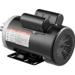 VEVOR 5 HP Electric Motor, 3450RPM Air Compressor Motor, CW/CCW Rotation, 0.875 inch Shaft Diameter, 2.25inch Shaft Length, 10.14N.m Torque, Single-Phase, 230V, TEFC Cooling