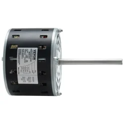 VEVOR 1/3HP Furnace Blower Motor, 110/120V 4.4Amps, 1075RPM 4 Speeds, CW/CCW Rotation, 48 Frame 5.2