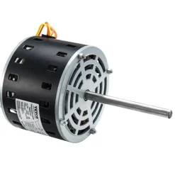 VEVOR 1/3HP Furnace Blower Motor, 110/120V 4.4Amps, 1075RPM 4 Speeds, CW/CCW Rotation, 48 Frame 5.2