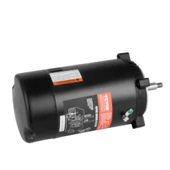 VEVOR 0.75 HP Pool Pump Motor, 56J Frame, 115V(8 Amps)/230V(4 Amps) 3450 RPM, 60Hz, 1.5 Service Factor, 80μF/250V Capacitor, CCW Rotation Round Flange Replacement Motor