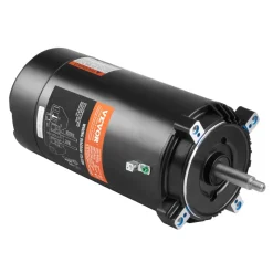 VEVOR 1.5 HP Pool Pump Motor, 56J Frame, 115V(13.6 Amps)/230V(6.8 Amps) 3450 RPM, 60Hz, 1.3 Service Factor, 90μF/250V Capacitor, CCW Rotation Round Flange Replacement Motor