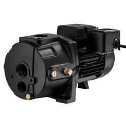 VEVOR 1 HP Shallow Well Jet Pump, AC 115/230 Volt, 1400 GPH Dual Voltage Cast Iron Well Jet Pump, with 164 ft Max Head Lift, Automatic Pressure Switch, for Garden Irrigation Lawn Sprinkler System
