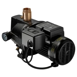 VEVOR 1/2 HP Shallow Well Jet Pump, AC 115/230 Volt, 790 GPH Dual Voltage Cast Iron Well Jet Pump, with 147 ft Max Head Lift, Automatic Pressure Switch, for Garden Irrigation Lawn Sprinkler System
