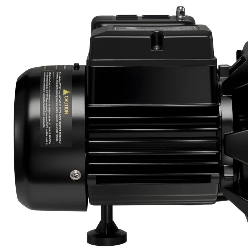 VEVOR 1/2 HP Shallow Well Jet Pump, AC 115/230 Volt, 790 GPH Dual Voltage Cast Iron Well Jet Pump, with 147 ft Max Head Lift, Automatic Pressure Switch, for Garden Irrigation Lawn Sprinkler System