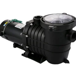 VEVOR 1HP Swimming Pool Pump, Dual Voltage 110V/220V, Circulates 5544GPH for Efficient Water Movement Above Pools, Includes Strainer Basket & Two 1-1/2'' NPT Connectors