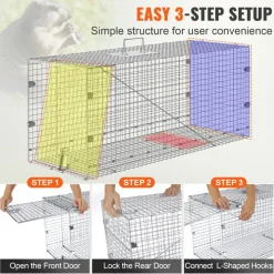 VEVOR Humane Live Animal Trap, Dimensions 50