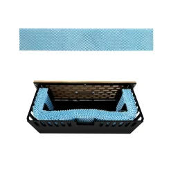 VEVOR Humidifier Replacement Filter, Single Pack Humidifying Pad Compatible with YC-288 Cigar Humidor Water Tank, 3D Multi-Layer Honeycomb Mesh, Cigar Flavor Preservation, Cut-to-Fit for Your Humidor