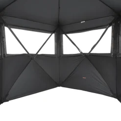 VEVOR Hunting Blind, 6-7 Person Ground Blinds with Carrying Bag, Portable Camouflage Tent, Reinforced Durable Concealed Shelter with Silent Zipper Door and Window, for Turkey and Deer