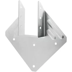 VEVOR Hurricane Ties for Rafter, Inner Size 5.31x1.57x2.48 in / 135x40x63 mm, Heavy Duty Hurricane Straps, Heavy Duty Rafter Ties Brackets Joist Hangers for Roof Beam Wooden Construction, 25 Pcs