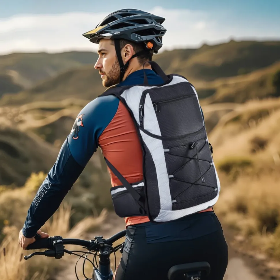 VEVOR Hydration Backpack, 15L Insulated Hydration Pack Backpack with 3L TPU Water Bladder, Hiking Water Backpack with Storage for Men Women, Hydro Water Daypack for Hiking Running Cycling Camping