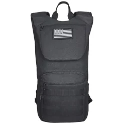 VEVOR Hydration Backpack, Water Backpack with 3L TPU Water Bladder, Tactical Molle Hiking Hydration Pack with Storage for Men Women, Hydro Water Daypack for Hiking Running Cycling Camping