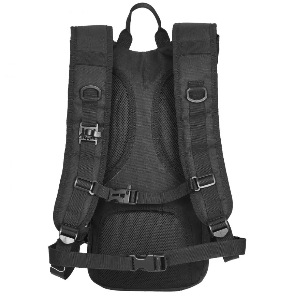 VEVOR Hydration Backpack, Water Backpack with 3L TPU Water Bladder, Tactical Molle Hiking Hydration Pack with Storage for Men Women, Hydro Water Daypack for Hiking Running Cycling Camping