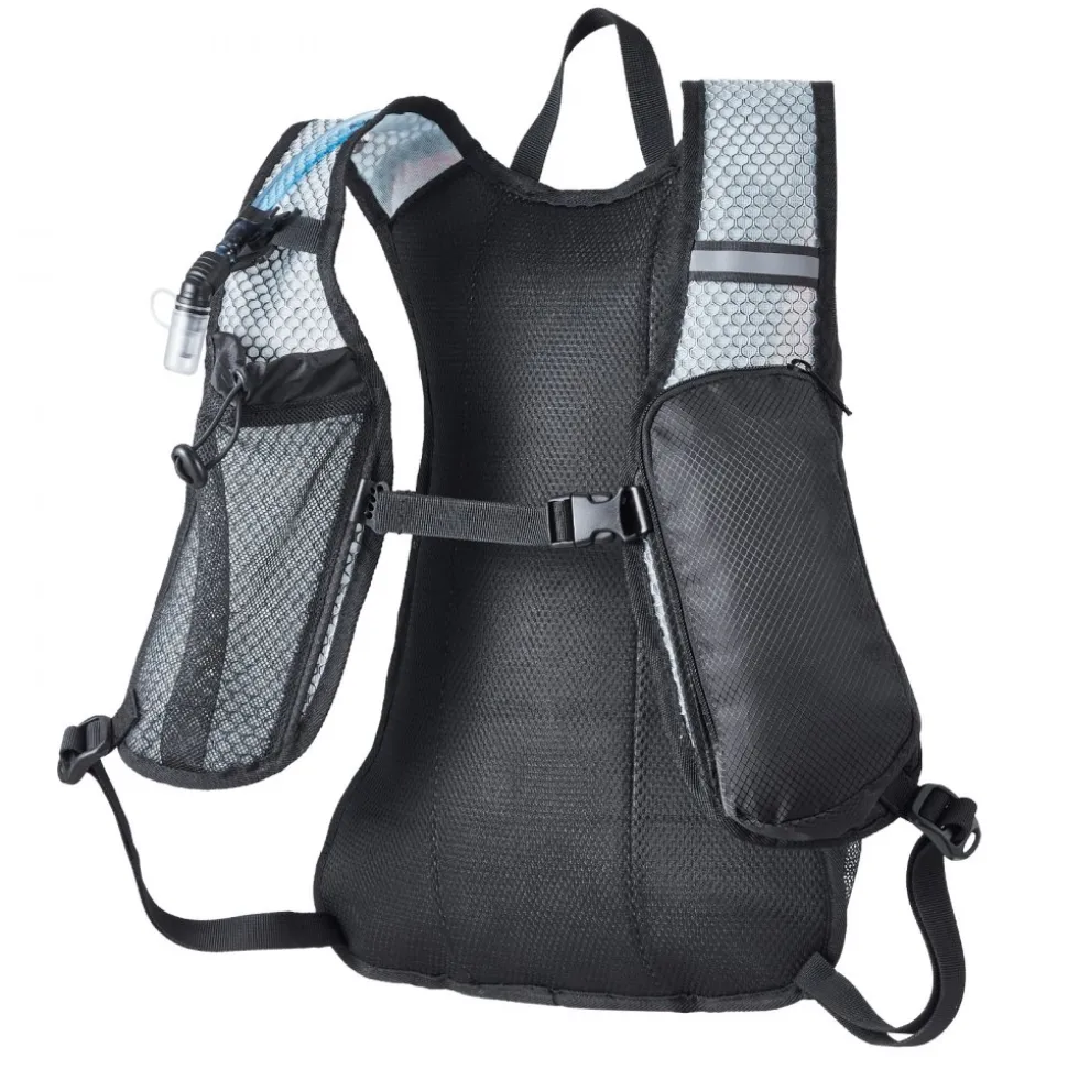VEVOR Hydration Backpack with 2L TPU Water Bladder, Hydration Pack Backpack, Lightweight Hiking Water Backpack for Men Women, Hydro Water Daypack for Hiking, Running, Cycling, Camping & Rave