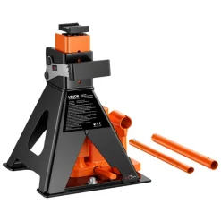 VEVOR Hydraulic Bottle Jack and Jack Stand in One 3 Ton (6613.9 lbs) Lift, for Sedans, Compact SUVs & Small Vans, 10.75