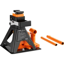 VEVOR Hydraulic Bottle Jack and Jack Stand in One 2 Ton (4409.3 lbs) Lift, for Compact Car, Subcompact Car & Motorcycle, 8.78
