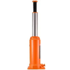 VEVOR Hydraulic Bottle Jack, 10 Ton (22046 lbs) Capacity, 9.3-18.5 Inch Lifting Range, Heavy Duty Welded Bottle Jack for Car, SUV, Pickup, Auto Repair, House Lift and Agricultural Equipment, Orange