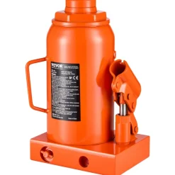 VEVOR Hydraulic Bottle Jack, 30 Ton/66138 lbs Welded Bottle Jack with 11.22''-18.66'' Lifting Range & 3-Section Long Handle, for Car, Pickup, Truck, RV, Auto Repair, Industrial Engineering