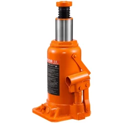 VEVOR Hydraulic Bottle Jack, 20 Ton (44092 lbs) Capacity, 8.9-17.1 Inch Lifting Range, Heavy Duty Welded Bottle Jack for Car, SUV, Pickup, Auto Repair, House Lift and Agricultural Equipment, Orange