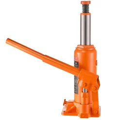 VEVOR Hydraulic Bottle Jack, 6 Ton (13227.6 lbs) Capacity, 7.7-14.8 Inch Lifting Range, Heavy Duty Welded Bottle Jack for Car, SUV, Pickup, Auto Repair, House Lift and Agricultural Equipment, Orange