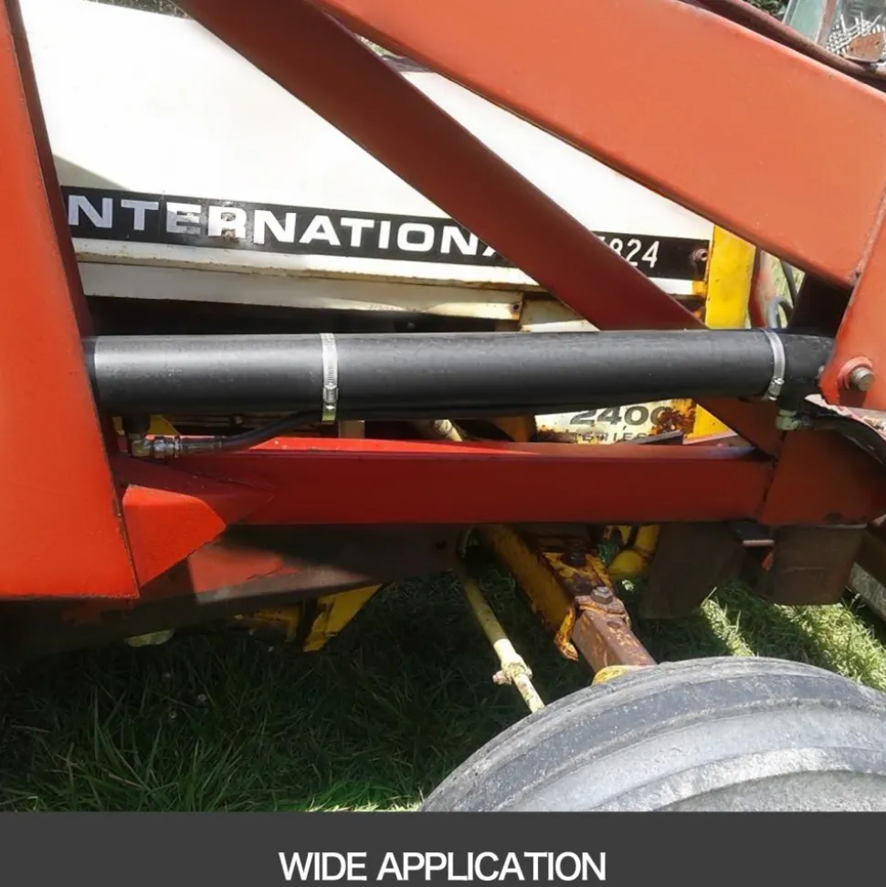 VEVOR Hydraulic Cylinder 2" Bore 36" Stroke Hydraulic Ram Cylinder 3000psi Hydraulic Cylinders Welded Double Acting Cross Tube SAE6 Port Hydraulic Lifting Cylinder (2 X 36)