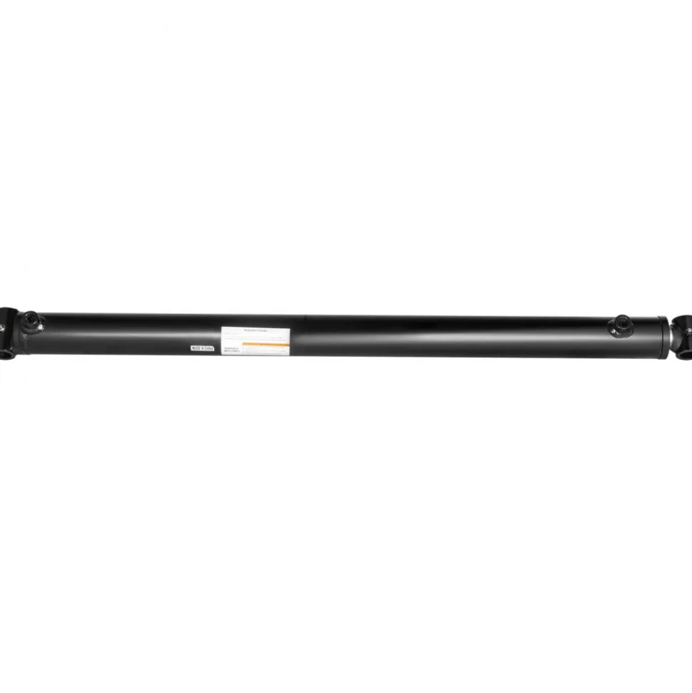 VEVOR Hydraulic Cylinder 2" Bore 36" Stroke Hydraulic Ram Cylinder 3000psi Hydraulic Cylinders Welded Double Acting Cross Tube SAE6 Port Hydraulic Lifting Cylinder (2 X 36)