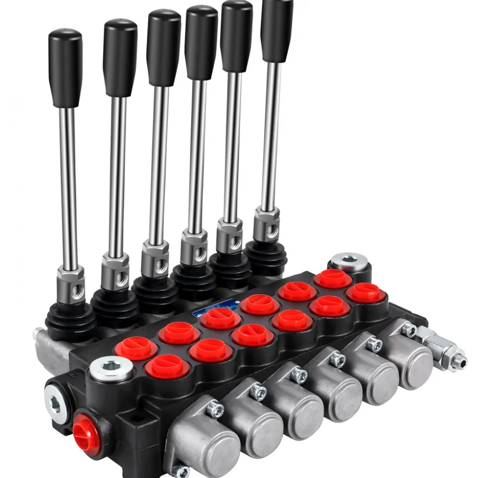 VEVOR Hydraulic Directional Control Valve, 1 Spool Hydraulic Spool Valve, 21 GPM Hydraulic Loader Valve, 3625 PSI Directional Control Valve, Hydraulic Valves And Controls For Tractors Loaders Tanks