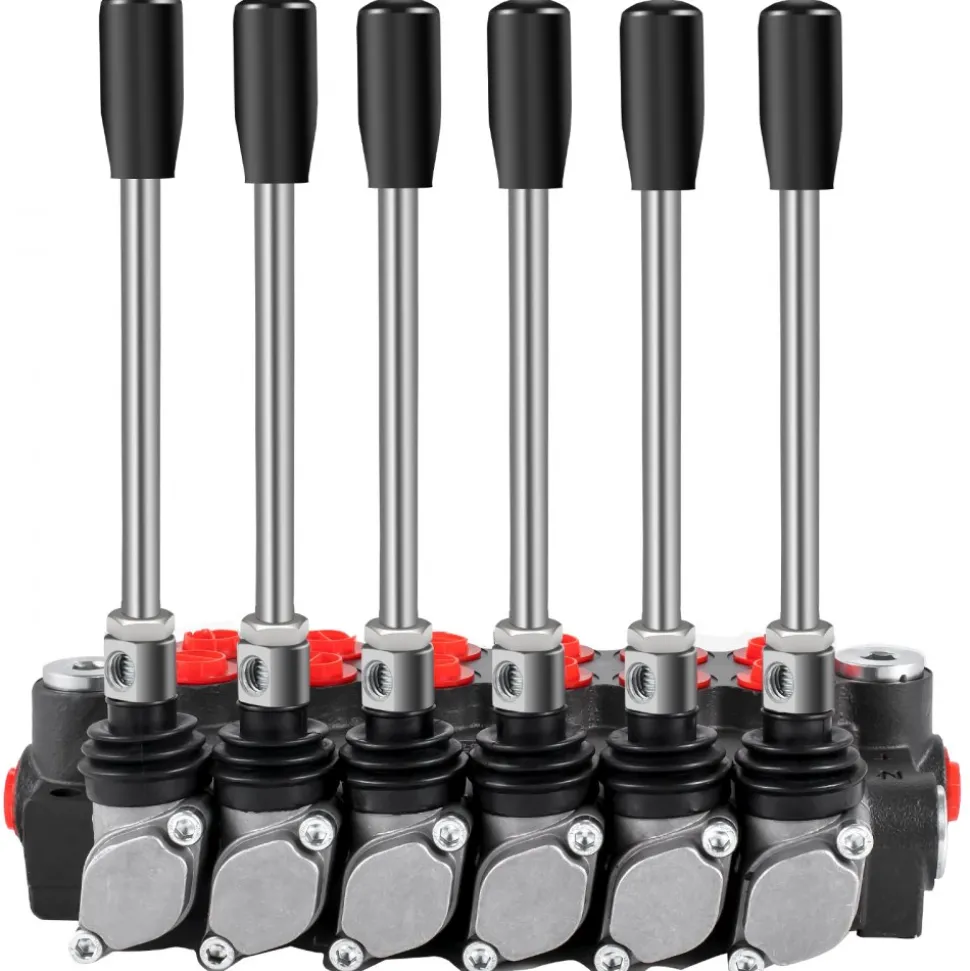VEVOR Hydraulic Directional Control Valve, 1 Spool Hydraulic Spool Valve, 21 GPM Hydraulic Loader Valve, 3625 PSI Directional Control Valve, Hydraulic Valves And Controls For Tractors Loaders Tanks