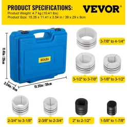 VEVOR Hydraulic Exhaust Pipe Expander, 1-5/8