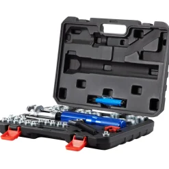 VEVOR Hydraulic Flaring Tool Kit, 45° Double Flaring Tool, Brake Repair Brake Flaring Tools for 3/16