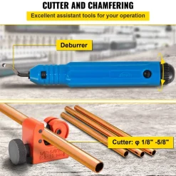 VEVOR Hydraulic Flaring Tool Kit, 45° Double Flaring Tool, Brake Repair Brake Flaring Tools for 3/16