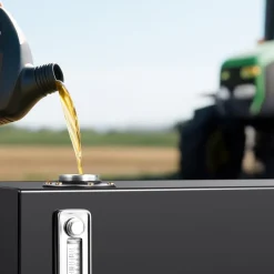 VEVOR Hydraulic Fluid Tank 10 Gal Fuel Tank Heavy Duty Hydraulic Steel Tank Reservoir, Gasoline Transfer Tanks, Hydraulic Reservoir with Strainer Tank Gauge Filter Breather Cap for Tractors & Trucks